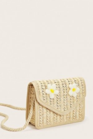 Crossbody Hoa Khaki Boho